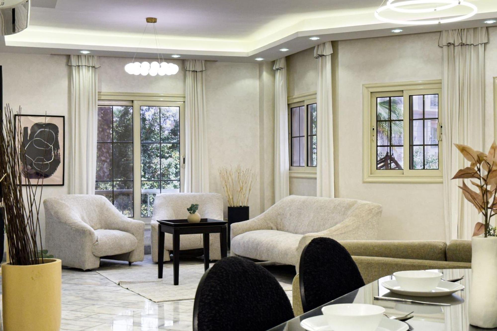 Apartment Comfy & Cozy 2bdr 15 Min From Cai Airport Cairo